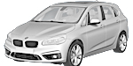 BMW F45 U1809 Fault Code